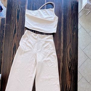 A two piece one shoulder Abercrombie Set!